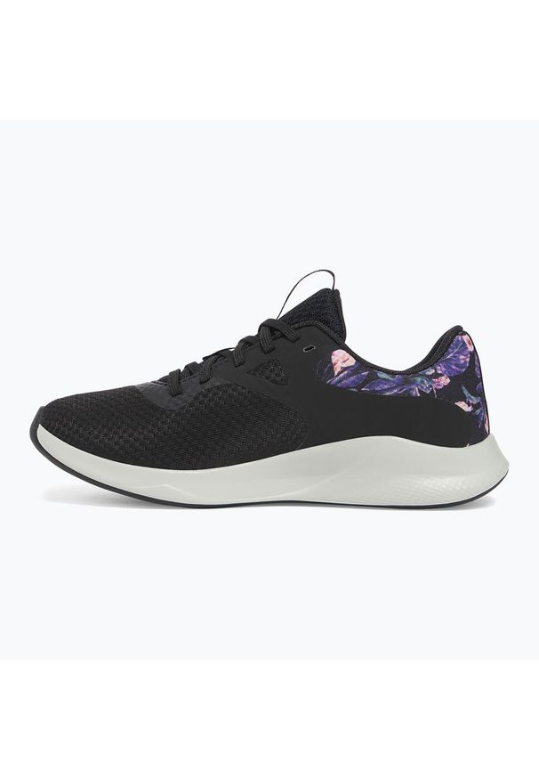 Buty treningowe damskie Under Armour Charged Aurora 2+hydrometallic warm. Kolor: czarny