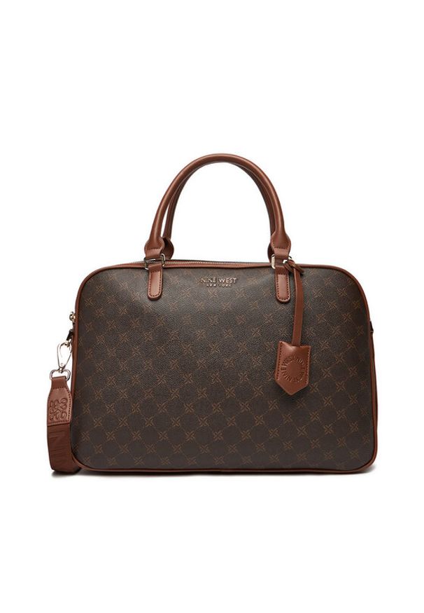 Nine West Torba na laptopa CEO-NEBRASKA-LDA78172 Brązowy. Kolor: brązowy. Materiał: syntetyk, materiał
