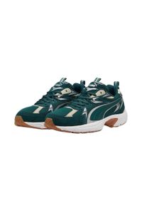 Puma Buty Milenio Tech Suede 39348908. Kolor: zielony. Model: Puma Suede