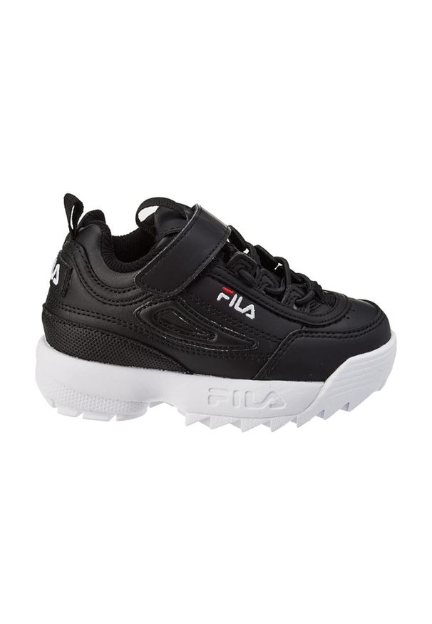 Buty do chodzenia dziecięce Fila Disruptor. Kolor: czarny. Sport: turystyka piesza