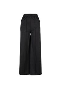 Urban Classics - Spodnie Dresowe Damskie Pintuck. Kolor: czarny. Materiał: dresówka. Długość: długie #1