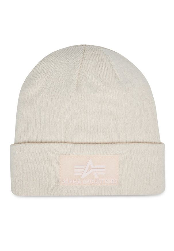 Alpha Industries Czapka VLC Beanie 118943 Biały. Kolor: biały. Materiał: materiał