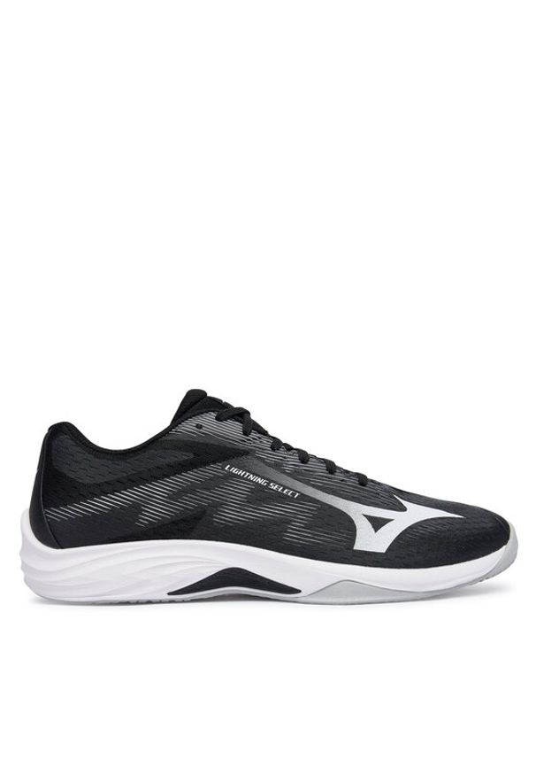 Mizuno Buty halowe Lightning Select V1GA2670 Czarny. Kolor: czarny. Materiał: materiał