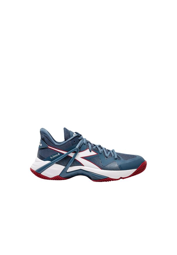 Buty tenisowe męskie Diadora B.Icon 2 clay. Kolor: wielokolorowy, biały, czerwony, zielony, niebieski. Sport: tenis