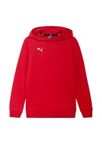 Puma - Bluza Z Kapturem Dziecięca Team Goal Casuals. Typ kołnierza: kaptur. Kolor: czerwony