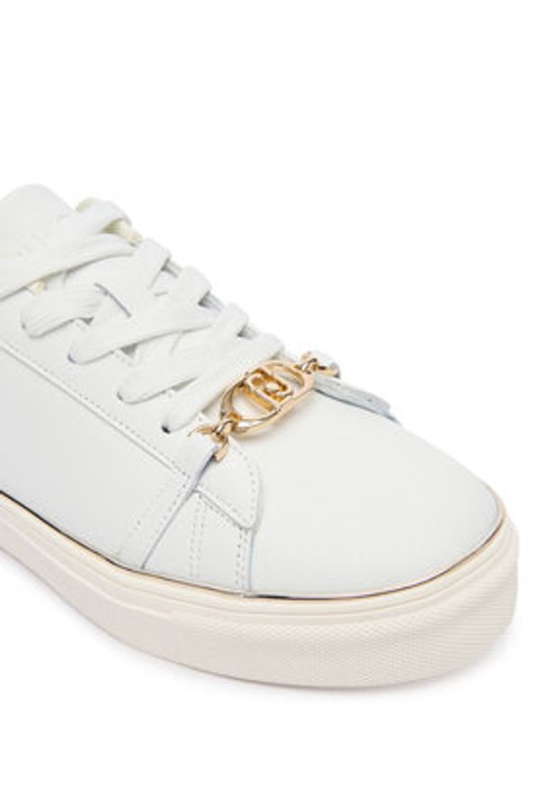 Liu Jo Sneakersy Kiki 01 BF5063 PX026 Biały. Kolor: biały. Materiał: skóra