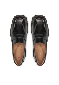 Clarks Loafersy Stayso Edge 26174705 Czarny. Kolor: czarny. Materiał: skóra