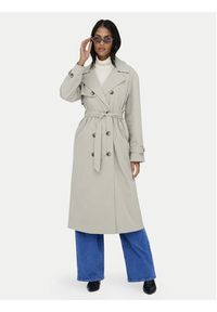 only - ONLY Trencz Disa 15361536 Beżowy Regular Fit. Kolor: beżowy. Materiał: syntetyk #5