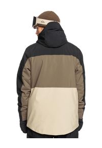 Quiksilver - Kurtka śnieżna dla Mężczyzn SYCAMORE. Kolor: brązowy. Materiał: poliester, materiał. Sezon: zima. Sport: narciarstwo