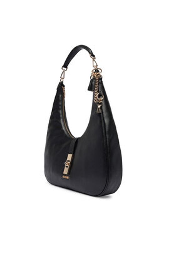 Guess Torebka Brooke HWBG98 97020 Czarny. Kolor: czarny. Materiał: skórzane