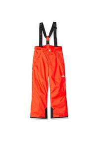 Spodnie narciarskie dla dzieci The North Face Snow Susp Plus. Kolor: czerwony. Materiał: poliester. Sport: narciarstwo