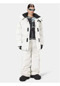 Rains Kurtka puchowa 15050 Biały Regular Fit. Kolor: biały. Materiał: syntetyk, puch #7