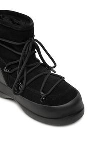 Moon Boot Śniegowce Luna Boot Suede 80D2480030 Czarny. Kolor: czarny. Materiał: skóra, zamsz #5