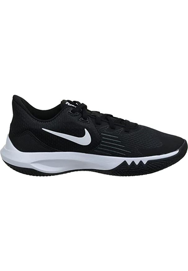 Buty do chodzenia męskie Nike Precision V. Kolor: czarny. Materiał: materiał, syntetyk, tkanina. Sport: turystyka piesza