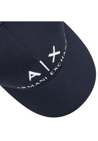 Armani Exchange Czapka z daszkiem 954039 CC513 00936 Granatowy. Kolor: niebieski. Materiał: materiał #4