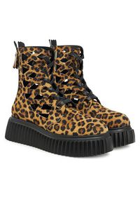 AGL Trzewiki Viggy D751517PGKI043G446 Brązowy. Kolor: brązowy. Materiał: skóra #5