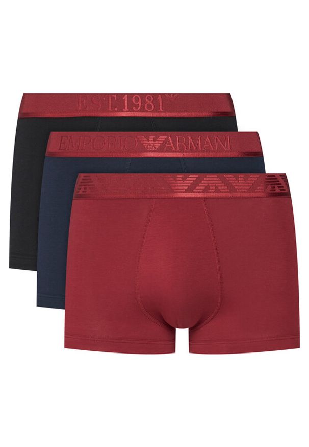 Emporio Armani Underwear Komplet 3 par bokserek EM000259 AF10780 M5058 Kolorowy. Materiał: bawełna. Wzór: kolorowy