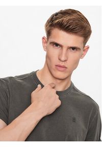 G-Star RAW - G-Star Raw T-Shirt D16396-2653-B575 Szary Regular Fit. Kolor: szary. Materiał: bawełna #4