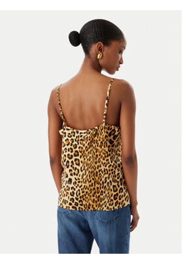 LOLA CASADEMUNT Top LS2615011 Brązowy Regular Fit. Kolor: brązowy