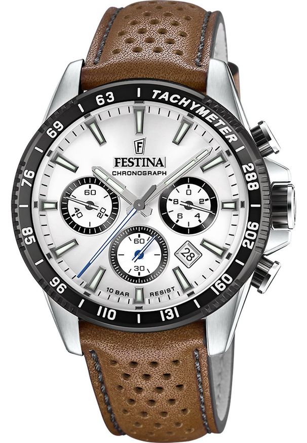 Zegarek Festina Zegarek męski Festina F20561-1 brązowy. Kolor: brązowy