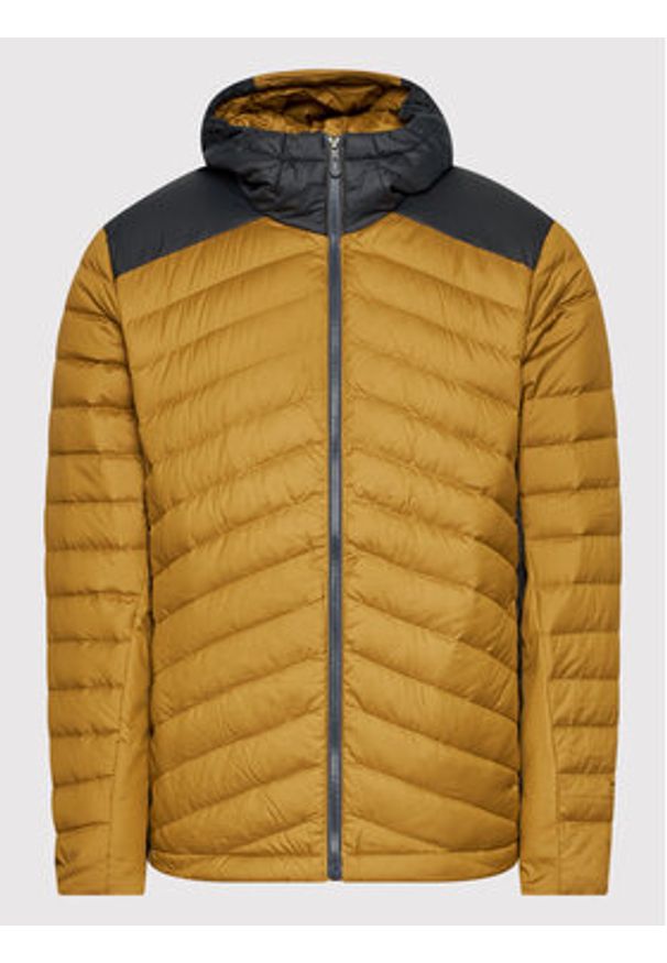 salomon - Salomon Kurtka puchowa Essential Xwarm LC1611500 Żółty Regular Fit. Kolor: żółty. Materiał: syntetyk