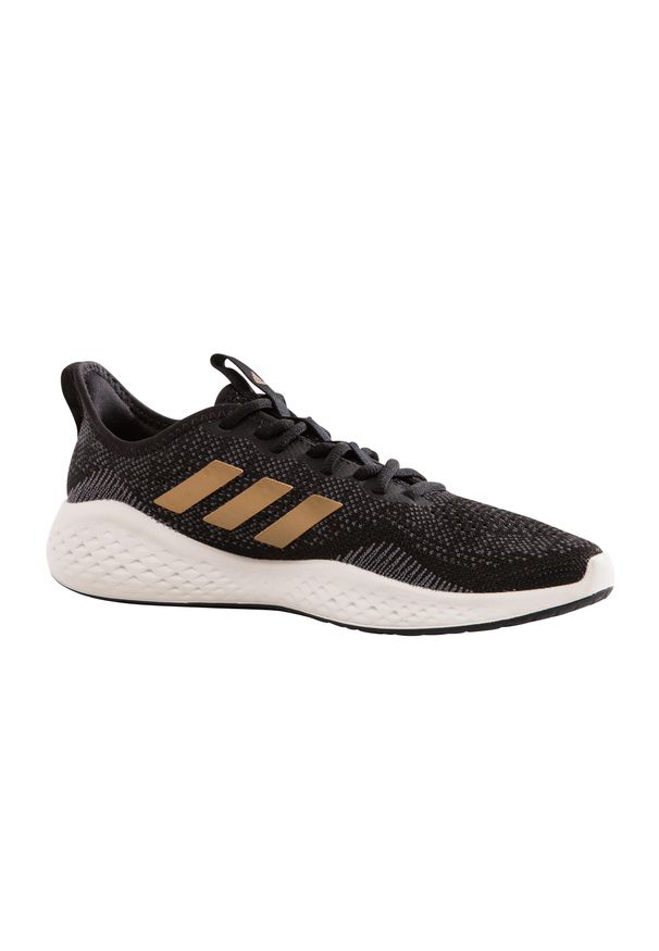 Adidas - Buty do biegania FluidFlow damskie. Kolor: czarny, wielokolorowy, szary. Szerokość cholewki: normalna