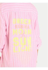 Banana Moon Koszula Garel Galeana MVD33 Różowy Regular Fit. Kolor: różowy. Materiał: syntetyk #2