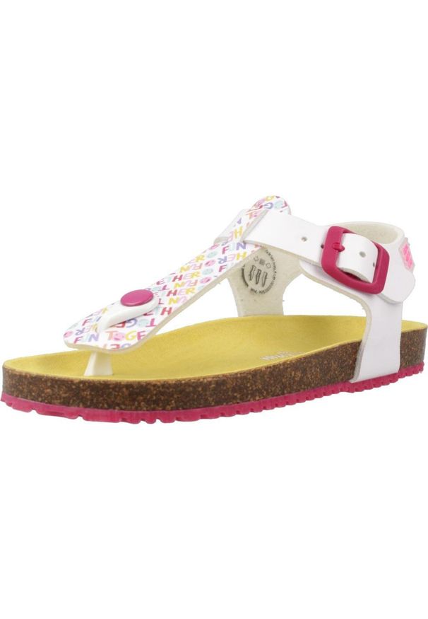 Agatha Ruiz de la Prada - Sandały AGATHA RUIZ DE LA PRADA 242944A Biały. Kolor: biały. Materiał: tkanina, syntetyk