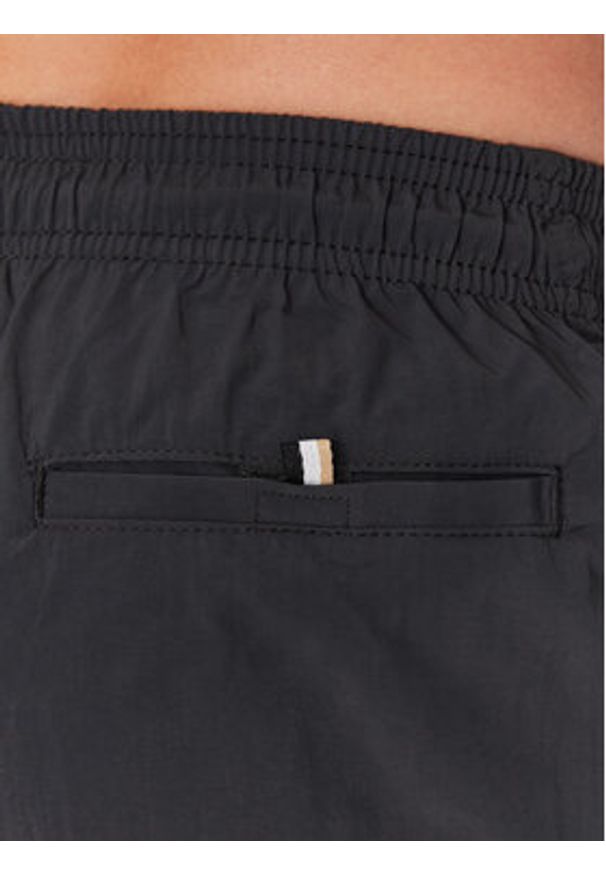 BOSS Szorty kąpielowe Octopus 50514502 Czarny Regular Fit. Kolor: czarny. Materiał: syntetyk