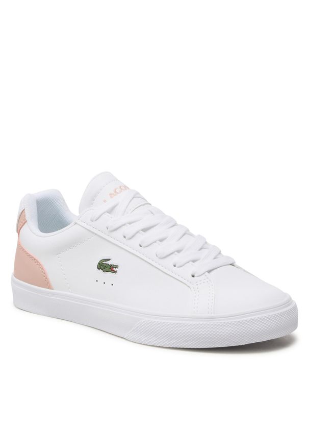 Sneakersy Lacoste Lerond Pro Bl 23 1 Cfa 745CFA00481Y9 Wht/Lt Pnk. Kolor: biały. Materiał: skóra