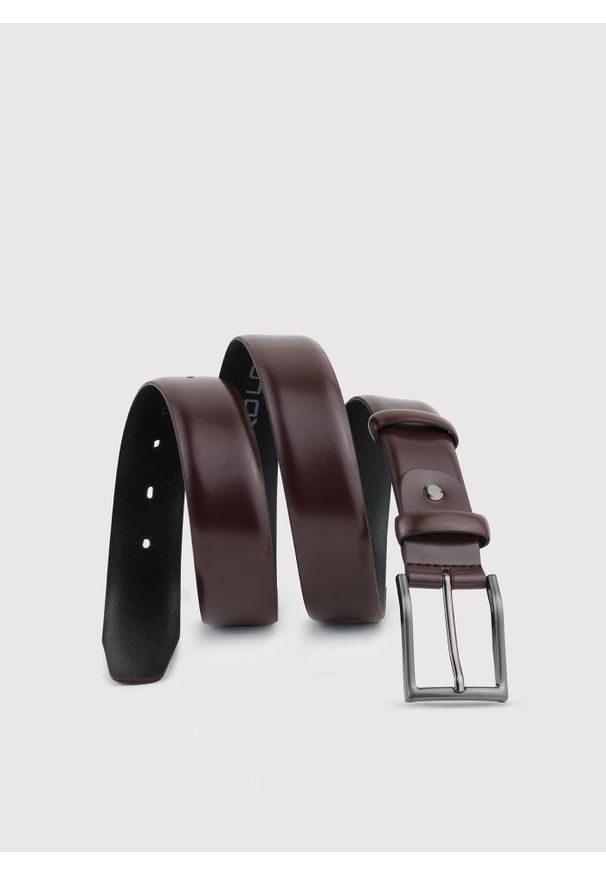 Pako Lorente - PAKO LORENTE – Pasek męski P000B-PX-776-A-_. Materiał: skóra. Styl: klasyczny, elegancki