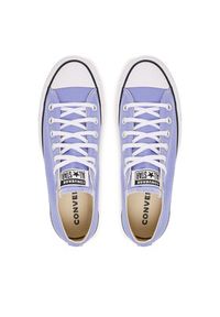 Converse Trampki Chuck Taylor All Star Lift Platform A16105C Fioletowy. Kolor: fioletowy. Materiał: materiał. Obcas: na platformie #3
