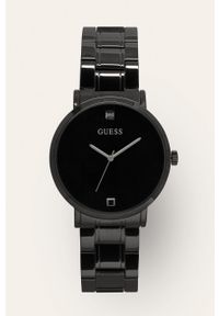 Guess - Zegarek W1315G3. Kolor: czarny. Materiał: materiał #1