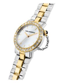 Karl Lagerfeld - KARL LAGERFELD Zegarek R0553100504 Srebrny. Kolor: srebrny