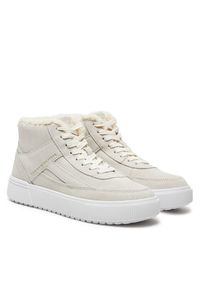 TOMMY HILFIGER - Tommy Hilfiger Sneakersy FW0FW08108 Biały. Kolor: biały. Materiał: skóra #5