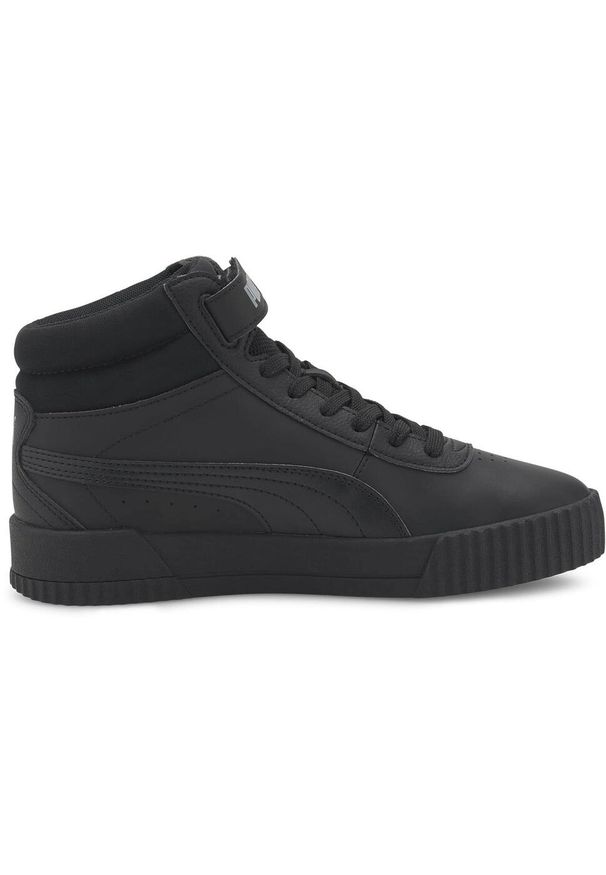 Buty do chodzenia damskie Puma CARINA MID. Kolor: czarny. Materiał: materiał, syntetyk. Sport: turystyka piesza