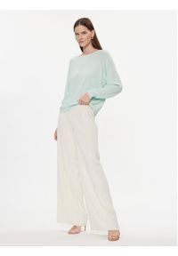 Kontatto Sweter 3M2020C Zielony Regular Fit. Kolor: zielony. Materiał: wiskoza #3