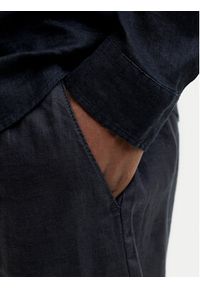 Jack & Jones Szorty materiałowe St. Bill 12253134 Czarny Wide Leg. Kolor: czarny. Materiał: len #3
