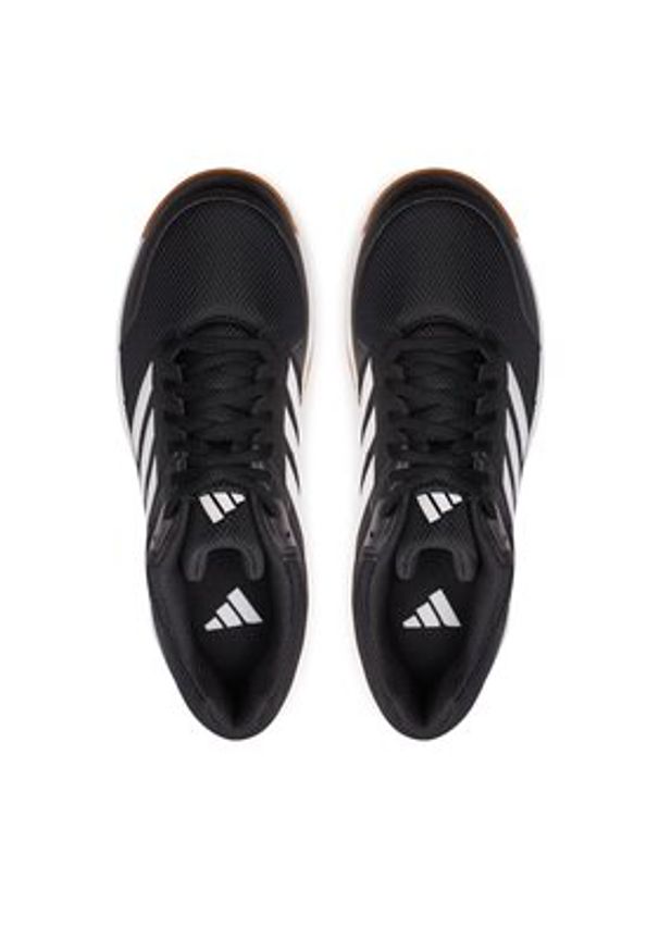 Adidas - adidas Buty halowe Speedcourt Indoor IE8033 Czarny. Kolor: czarny. Materiał: materiał