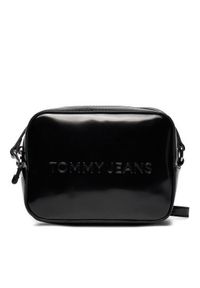 Tommy Jeans Torebka Tjw Ess Must Camera Bag Seasonal AW0AW16266 Czarny. Kolor: czarny. Materiał: skórzane