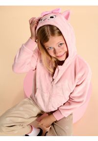 Sinsay - Bluza Disney - różowy. Kolor: różowy. Wzór: motyw z bajki #1