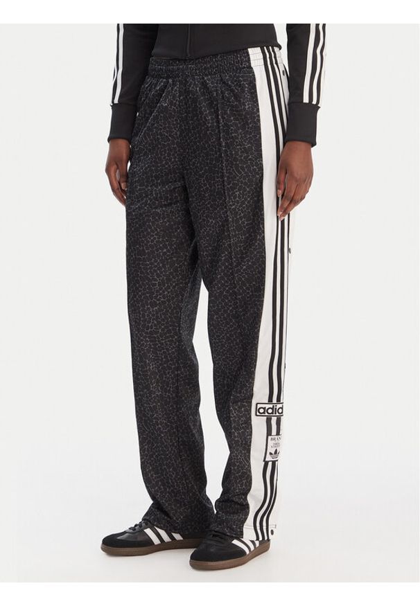 Adidas - adidas Spodnie dresowe Adibreak KD2830 Czarny Loose Fit. Kolor: czarny. Materiał: syntetyk