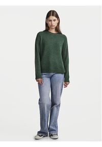 Pieces Sweter Juliana 17126277 Zielony Regular Fit. Kolor: zielony. Materiał: syntetyk #6