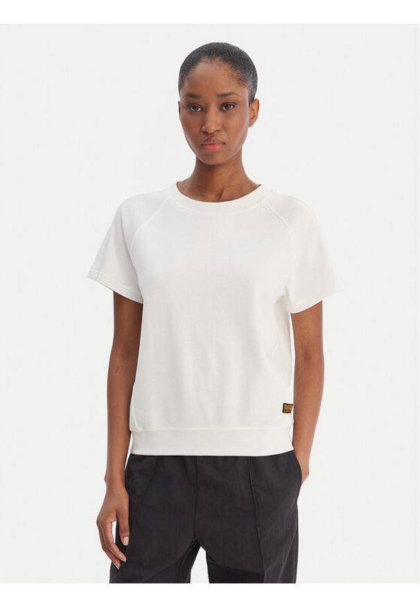 G-Star RAW - G-Star Raw T-Shirt D24512-D976 Biały Regular Fit. Kolor: biały. Materiał: bawełna
