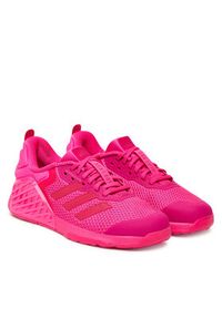 Adidas - adidas Buty na siłownię Dropset 3 strength training JR1677 Różowy. Kolor: różowy. Materiał: materiał. Sport: fitness #3