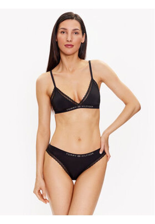 TOMMY HILFIGER - Tommy Hilfiger Figi klasyczne UW0UW04183 Czarny. Kolor: czarny. Materiał: syntetyk