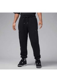 Spodnie męskie Air Jordan Flight Sherpa Pants Czarne - FV7450-010. Kolor: czarny. Materiał: dresówka. Sport: koszykówka #1