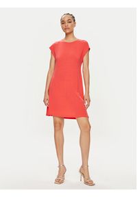 Vero Moda Sukienka codzienna Ava 10304703 Czerwony Loose Fit. Okazja: na co dzień. Kolor: czerwony. Materiał: lyocell. Typ sukienki: proste. Styl: casual #3
