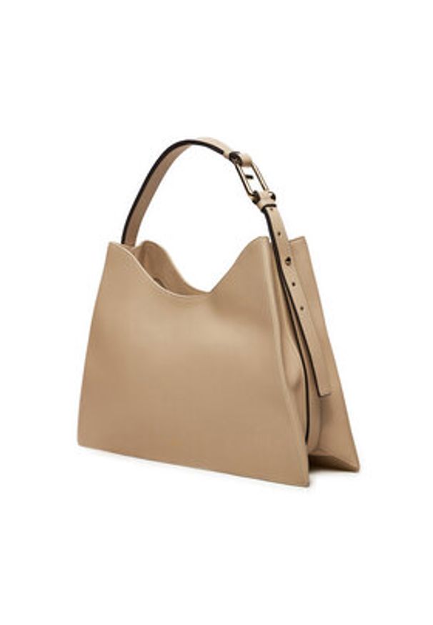 Furla Torebka Nuvola L Hobo WB01246 BX2045 8E000 Beżowy. Kolor: beżowy. Materiał: skórzane