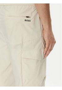 BOSS Szorty sportowe S_Urbanex-Cargo 50534318 Beżowy Tapered Fit. Kolor: beżowy. Styl: sportowy #3